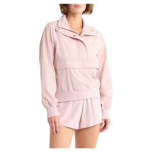 Z by Zella Perfect Day Half Zip Pullover in Pink, size Large
